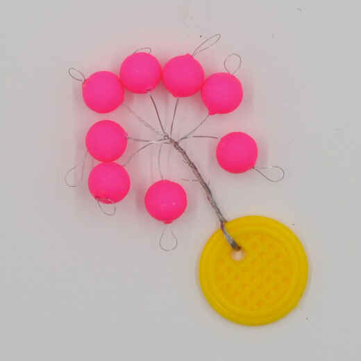 
      Round Floating Sea Fishing Beads - Pink
  