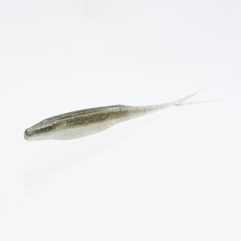 Gummiköder Superfluke Junior Smoking Shad Spinnfischen