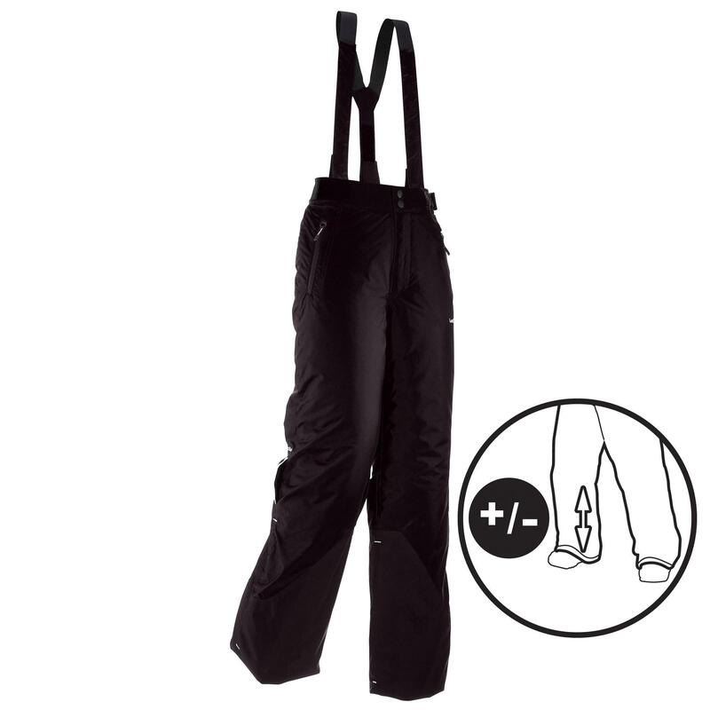 PANTALON DE SKI ENFANT PNF 500 NOIR