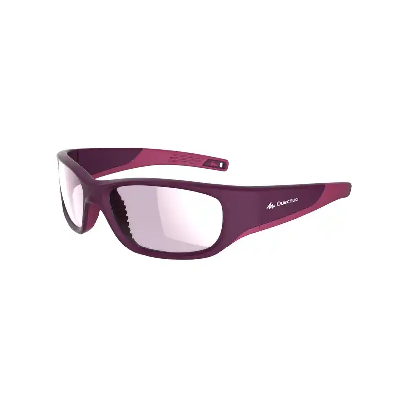 Children's Hiking Sunglasses Ages 9-11 Category 4 MH T550 - Purple