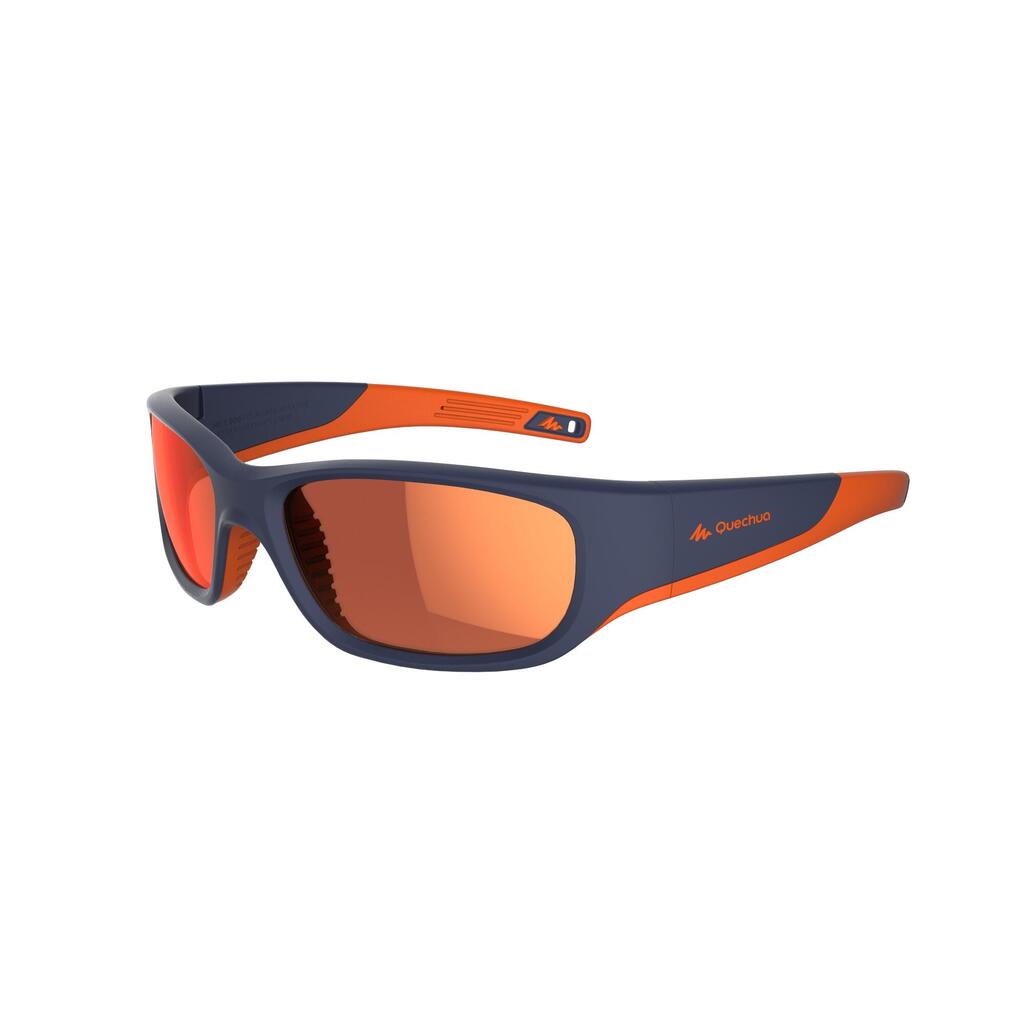 LENTES DE SOL SENDERISMO NIÑOS MHT550 POLARIZADOS CATEGORÍA 4 NARANJO