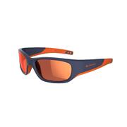 Gafas de sol de senderismo júnior 9-11 años MH T550 azul polarizadas categoría 4