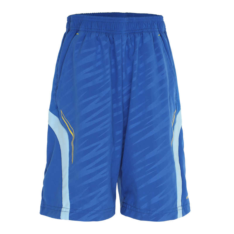 PERFLY 860 Kids' Badminton Shorts - Light Blue | Decathlon