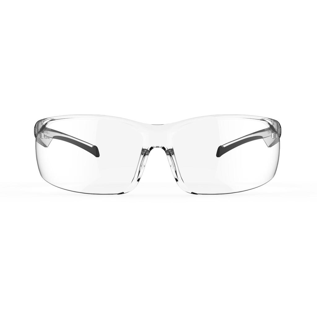 Lunettes de Soleil Vélo Adulte Transparentes Cat. 0 - Orange