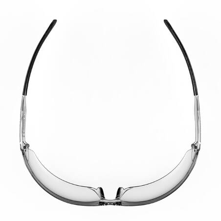 Kacamata Bersepeda Transparant Dewasa ST 100 kategori 0