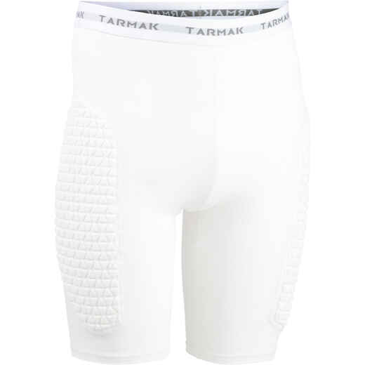 
      Protective Base Layer Intermediate Basketball Shorts - White
  