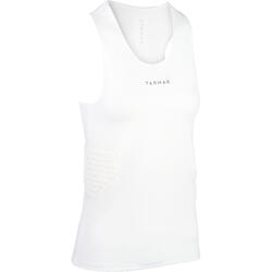 Camiseta Térmica Baloncesto Tarmak UTP500 mujer blanco