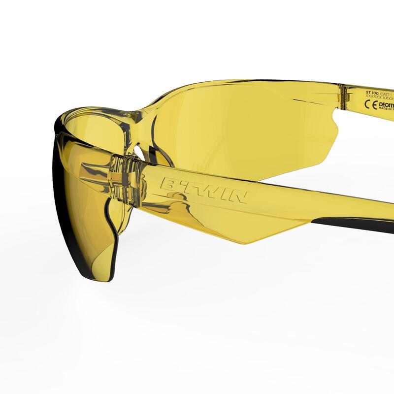 MTB bril ST 100 geel categorie 1 glazen