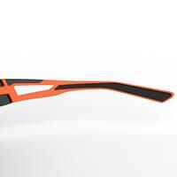 Cycling 700 Orange Adult Cycling Sunglasses Category 3 - Black & Orange