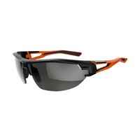 Cycling 700 Orange Adult Cycling Sunglasses Category 3 - Black & Orange