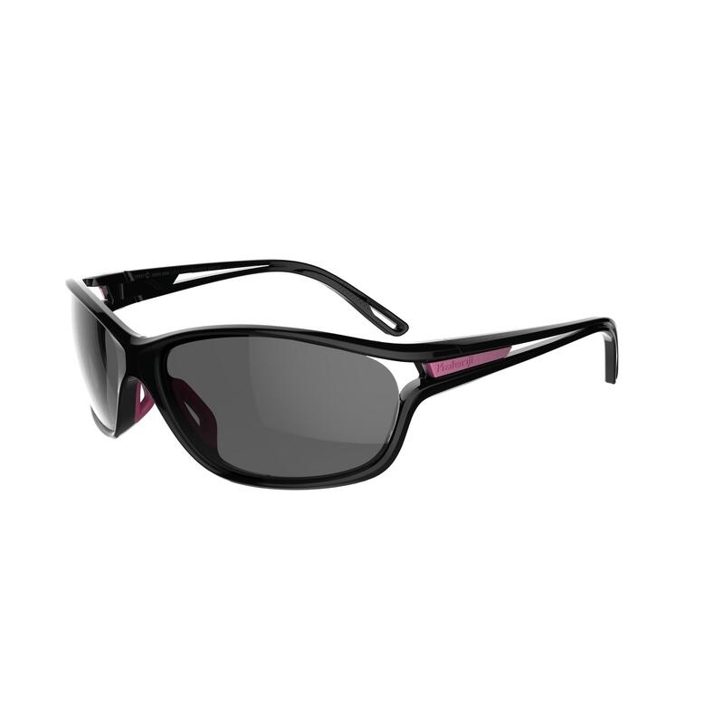 Běžecké brýle Runstyle kategorie 3 šedo-fialové