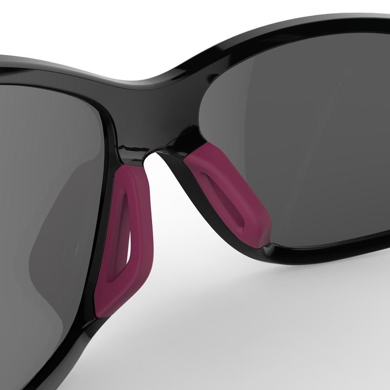 RUNSTYLE ADULT CATEGORY 3 RUNNING GLASSES GREY/PURPLE Decathlon