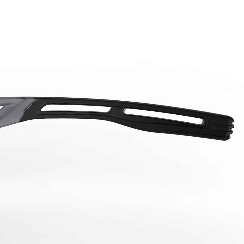 Adults' Running Cat 1 to 3 Anti-Fog Photochromic Glasses Runtrail - grey/yellow