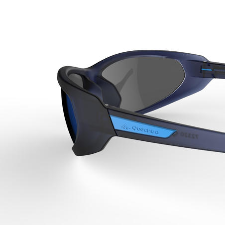Сонцезахисні окуляри MH 550 для туризму, категорія 4, вузькі - Сині