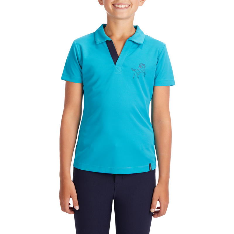 childrens horse riding polo shirts