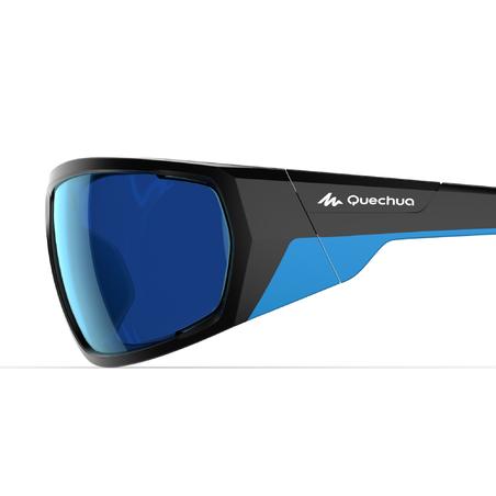 Сонцезахисні окуляри 570 для туризму, для дорослих, категорія 4 - Чорні/Сині