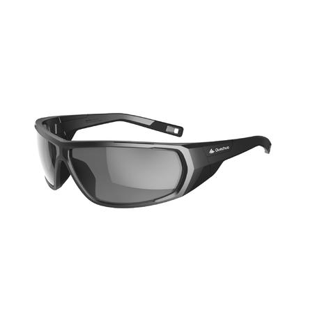 Lunettes de randonnée adulte MH 570 grises & noires polarisantes catégorie 3