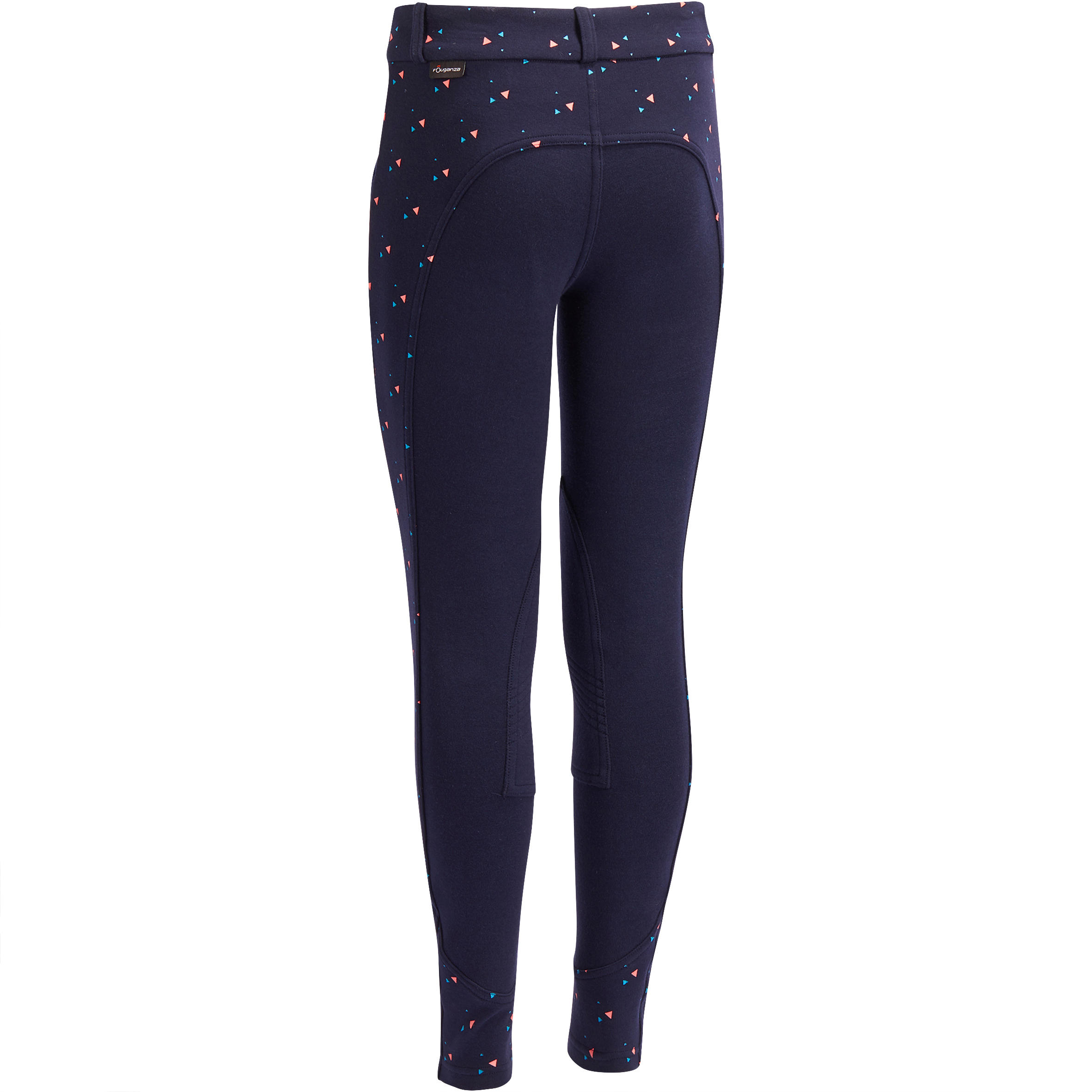 Pantaloni equitazione bambina 120 PRINT FOUGANZA | DECATHLON