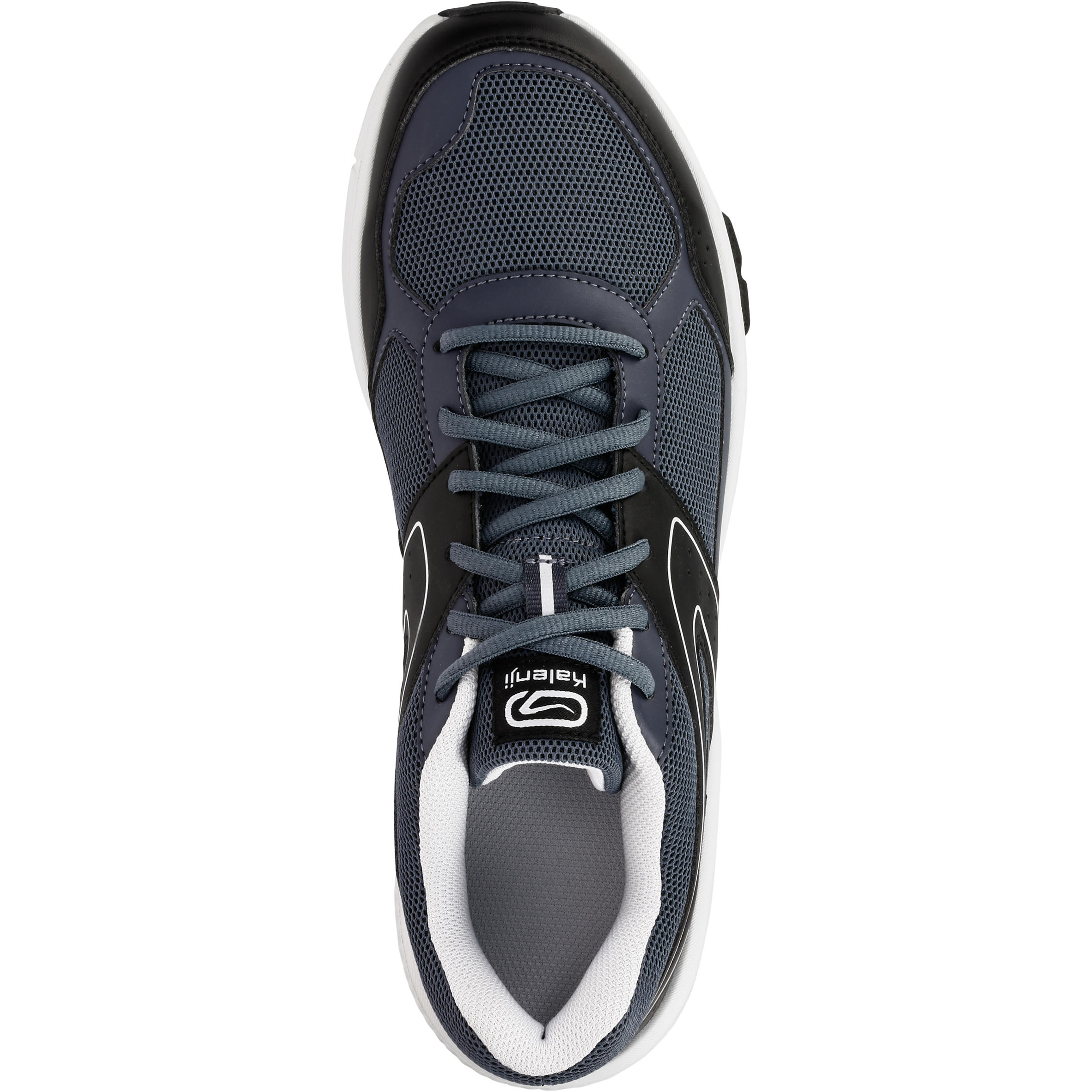 

Run Cushion Grip Men'S Running Shoe - Grey/Black -  By KALENJI | Decathlon, Black/grey