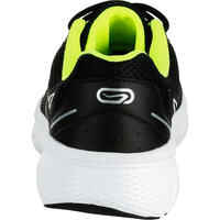 RUN CUSHION MEN'S RUNNING SHOES - BLACK/YELLOW