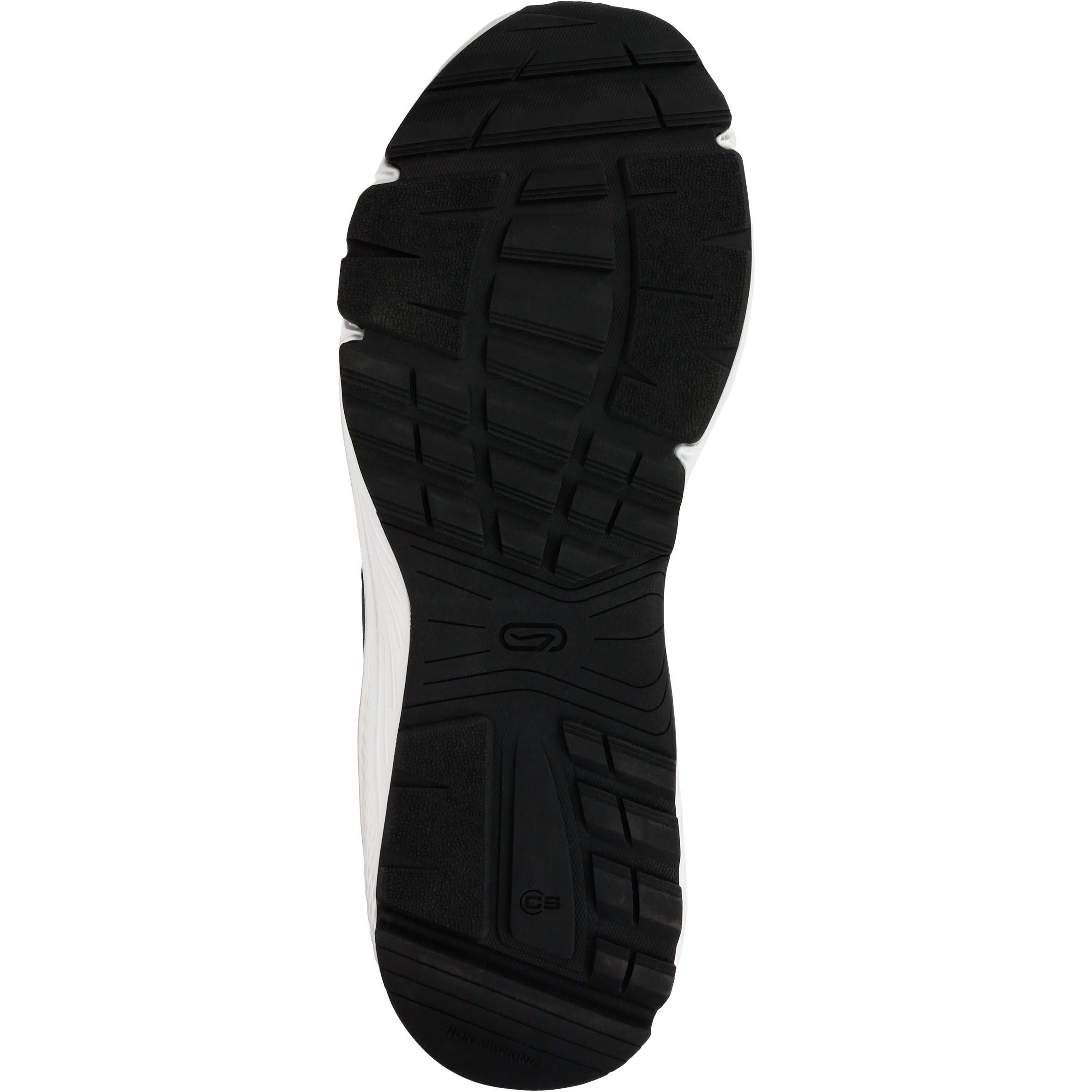 run cushion grip m black