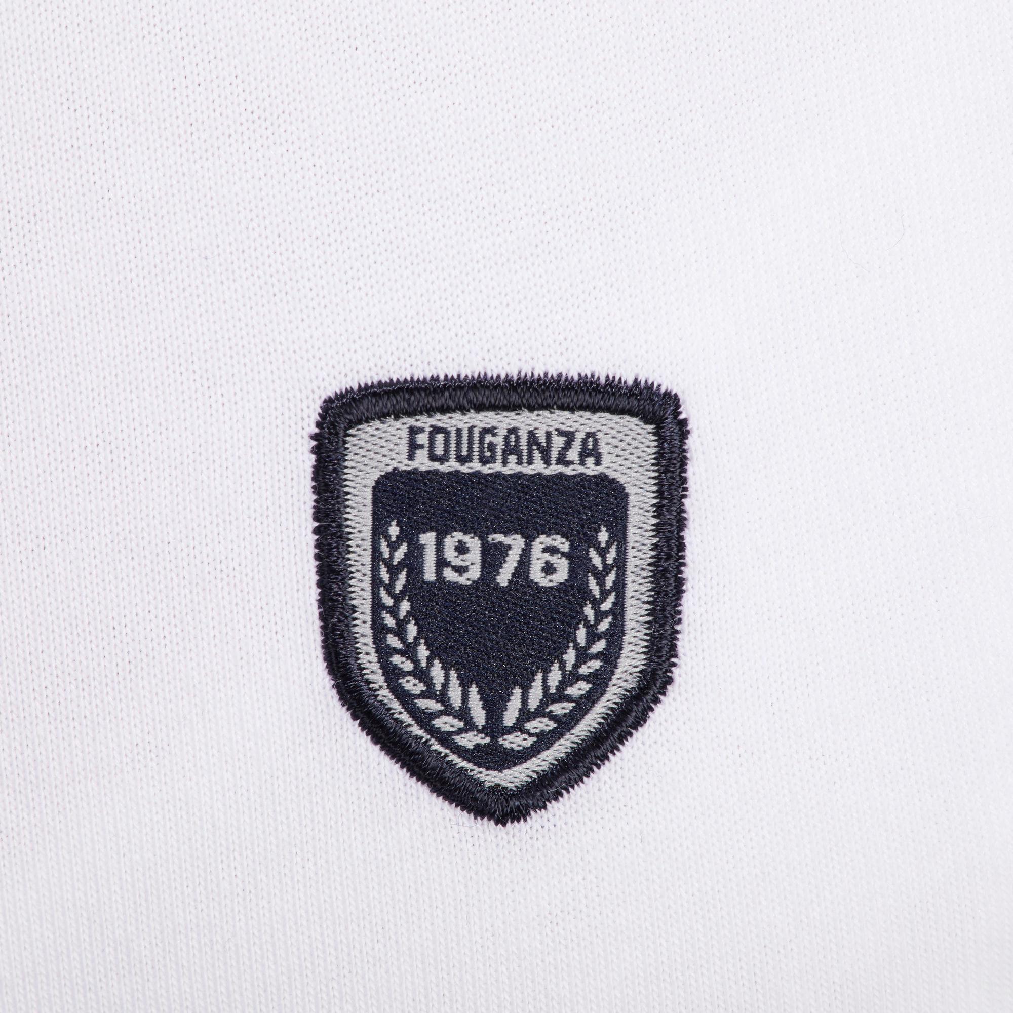 Children's short-sleeved polo shirt - 100 white