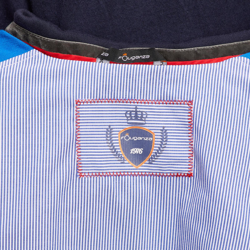 Comp 100 Kids' Horse Riding Competition Jacket Royal Blue Decathlon