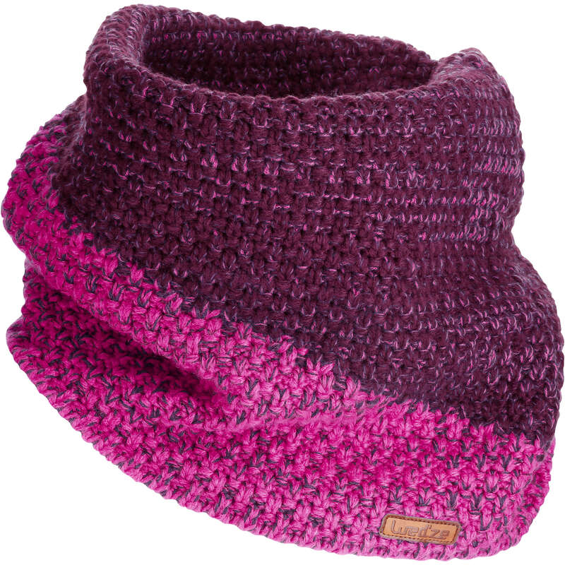 WED'ZE Timeless Ski Snood Pink Purple Decathlon