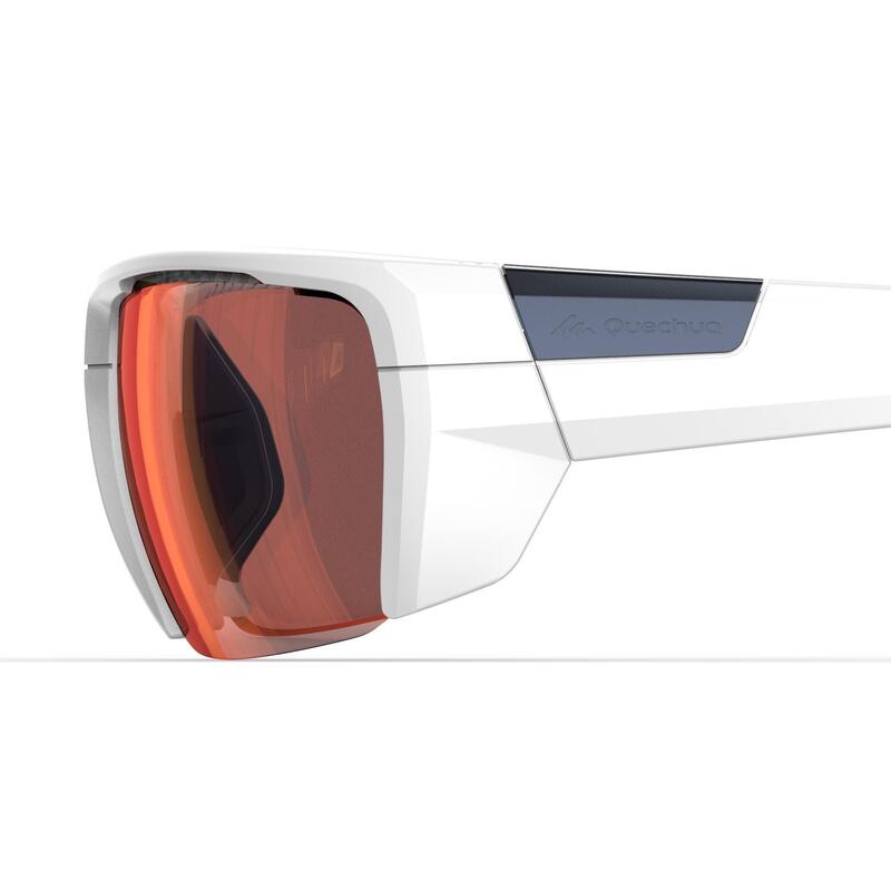 成人款光變色健行太陽眼鏡（濾鏡分類2 =>濾鏡分類4）MH590－白色
