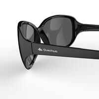 Moteriški žygių akiniai nuo saulės, juodi