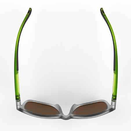 Adult Category 3 Hiking Sunglasses MH140 - Translucent Green