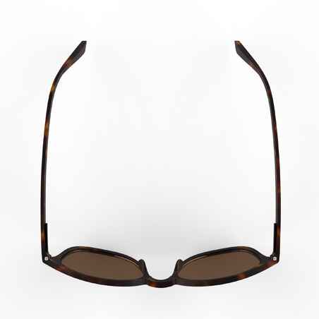 Category 3 Hiking Sunglasses MH160 - Brown and Blue