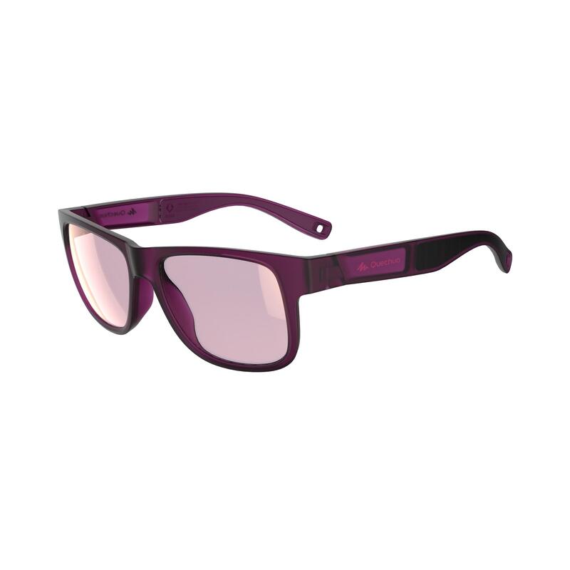 Lunettes de soleil de randonnée MH140 Ptites violettes catégorie 3 Lunettes de soleil de randonnée MH140 Ptites violettes catégorie 3