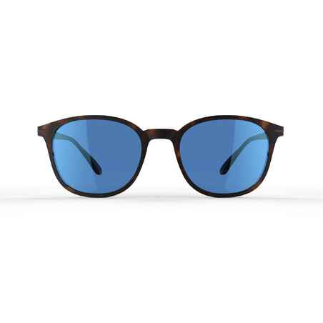 Category 3 Hiking Sunglasses MH160 - Brown and Blue