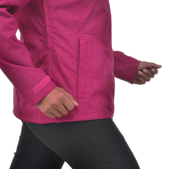 Buy Women's RaincoatMountain Hiking Waterproof Rain JacketDecathlon