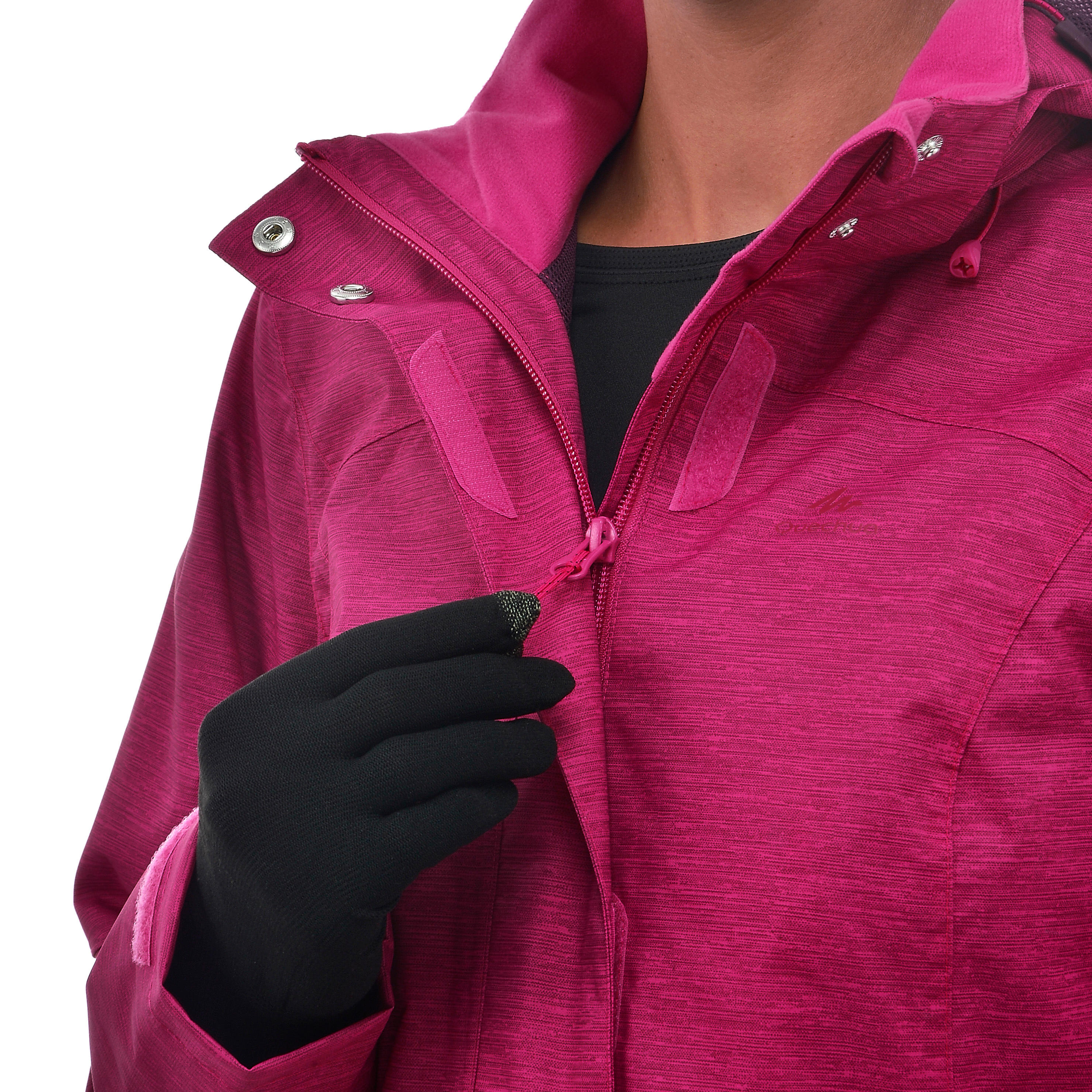 ladies waterproof rain jacket