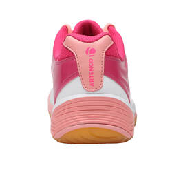 BS800 JR Kids' Badminton Shoes - White/Pink