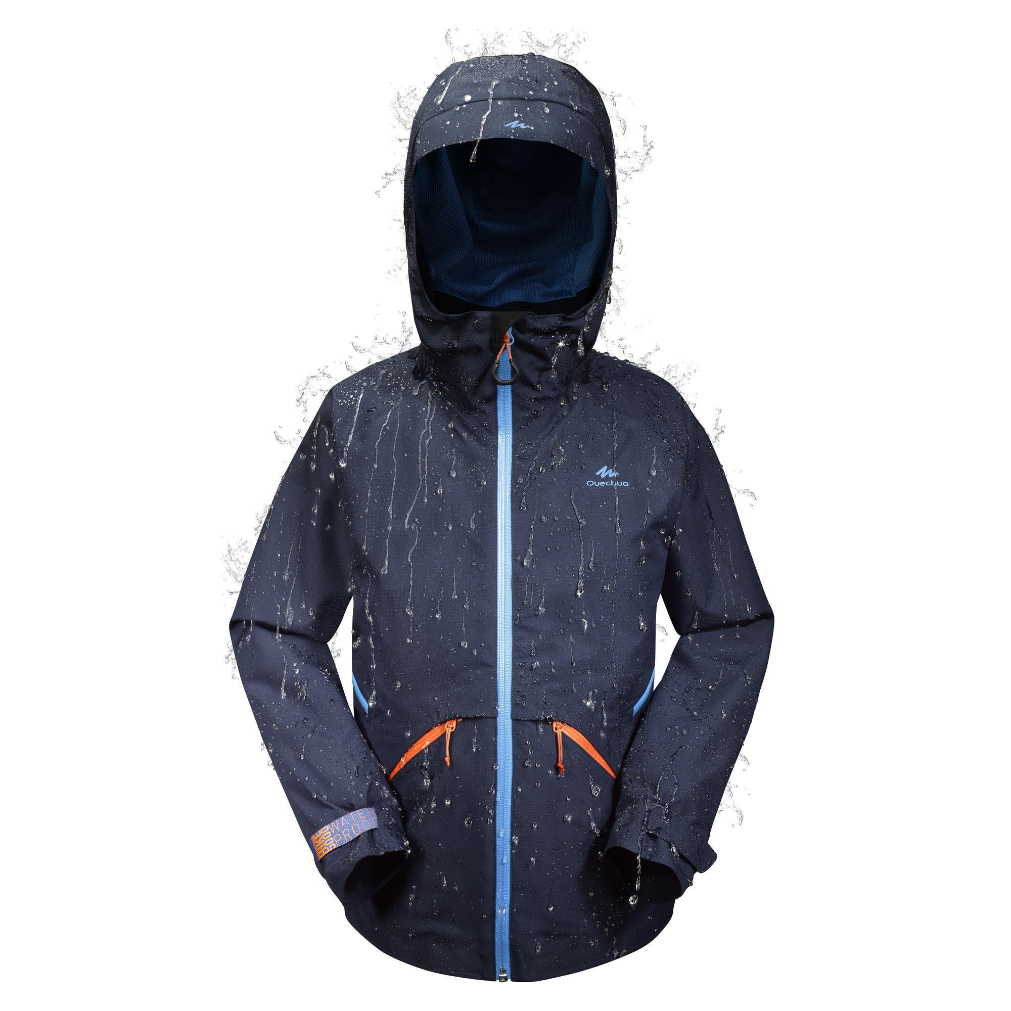 Hike 900 Children's Hiking Jacket Navy Quechua