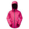 Wanderjacke MH550 wasserdicht Kinder rosa