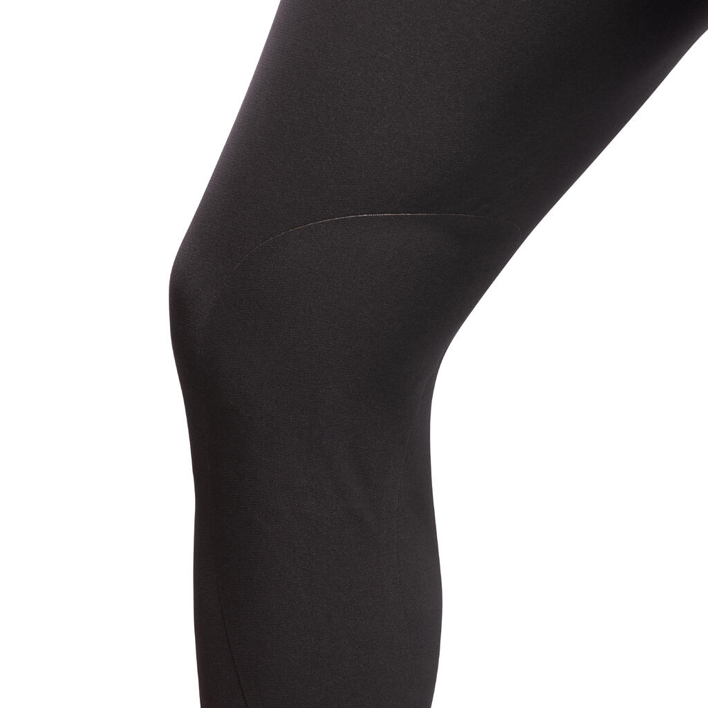 500 Mesh Horse Riding Jodhpurs - Black/Grey