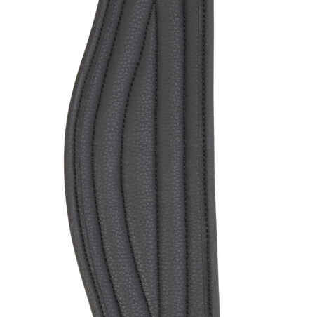 Horse and Pony Riding Synthetic Girth 100 - Black