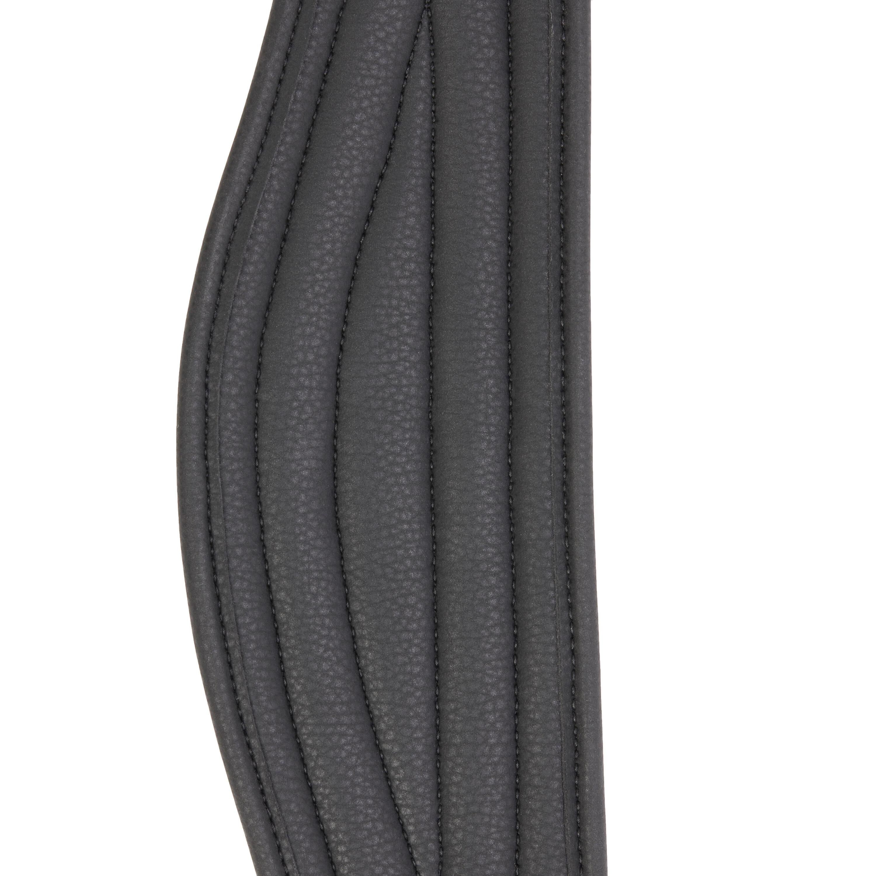 Horse and Pony Riding Synthetic Girth 100 - Black 5/6