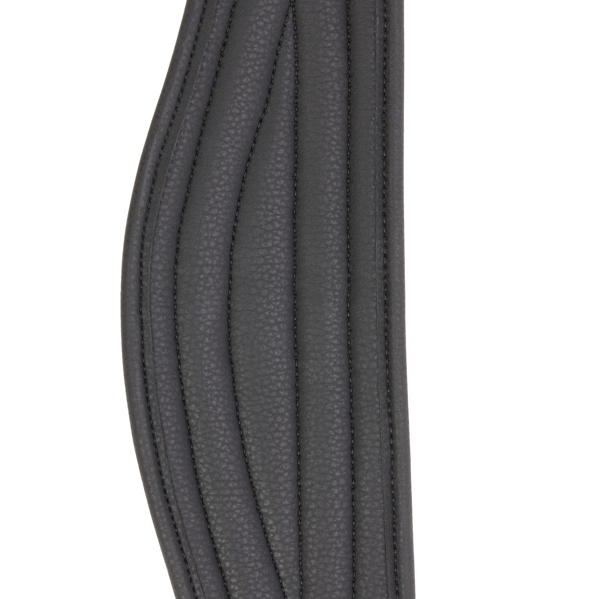 Synthetic horse and pony girth - 100 black