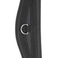 Horse and Pony Riding Synthetic Girth 100 - Black