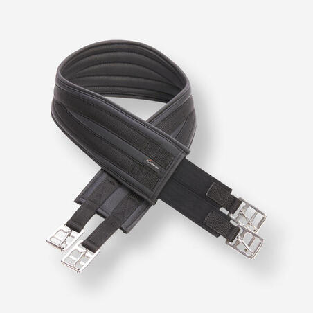 Попруга 100  для кінного спорту - Чорна