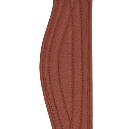 Horse and Pony Riding Synthetic Girth 100 - Brown