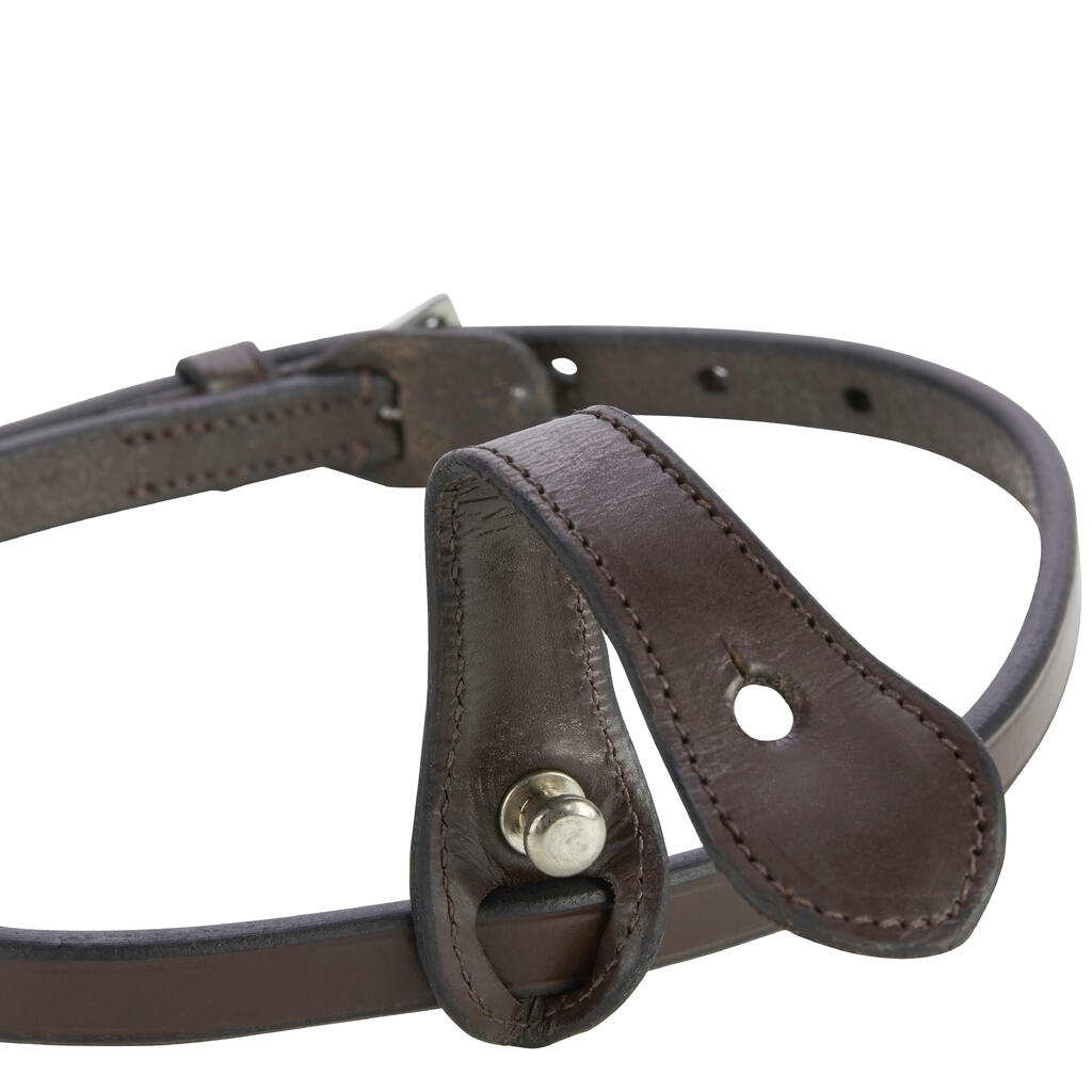 Horse Riding Noseband 580 - Brown