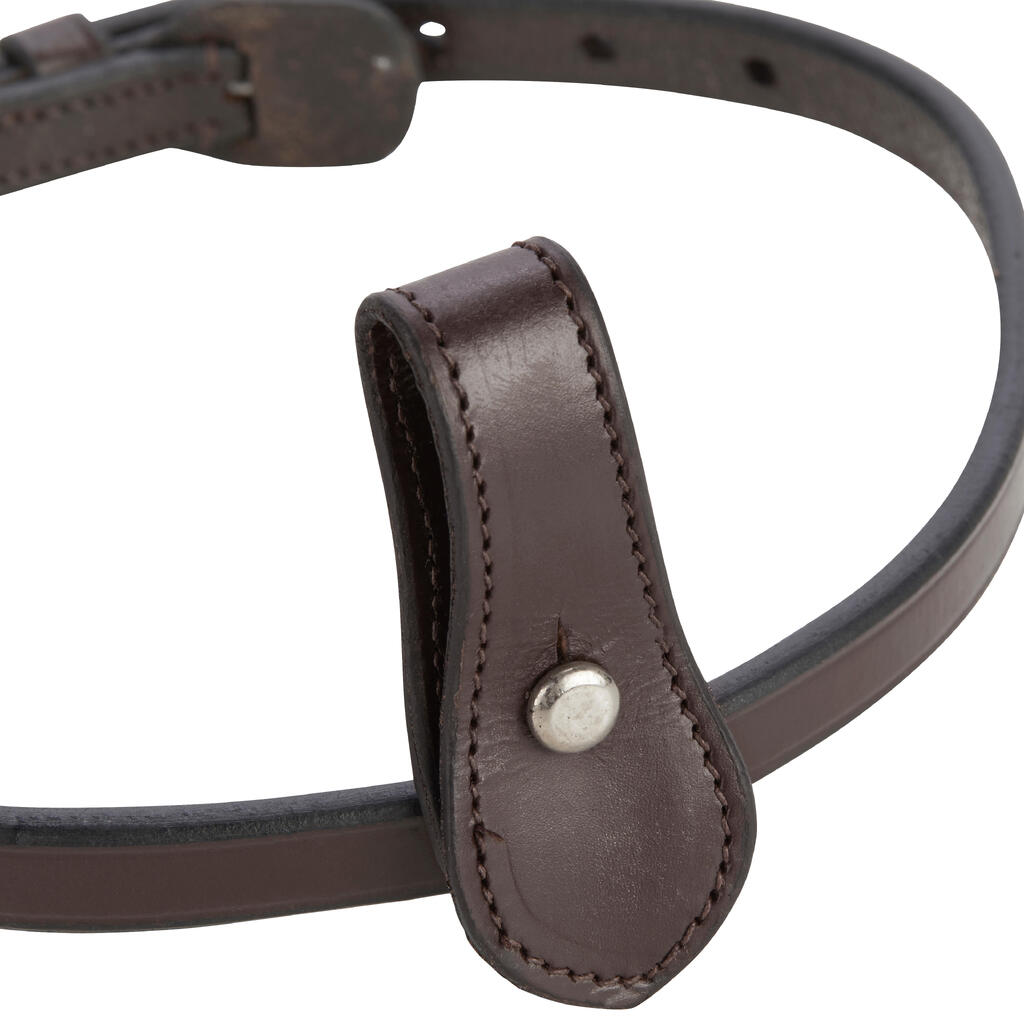 Horse Riding Noseband 580 - Brown