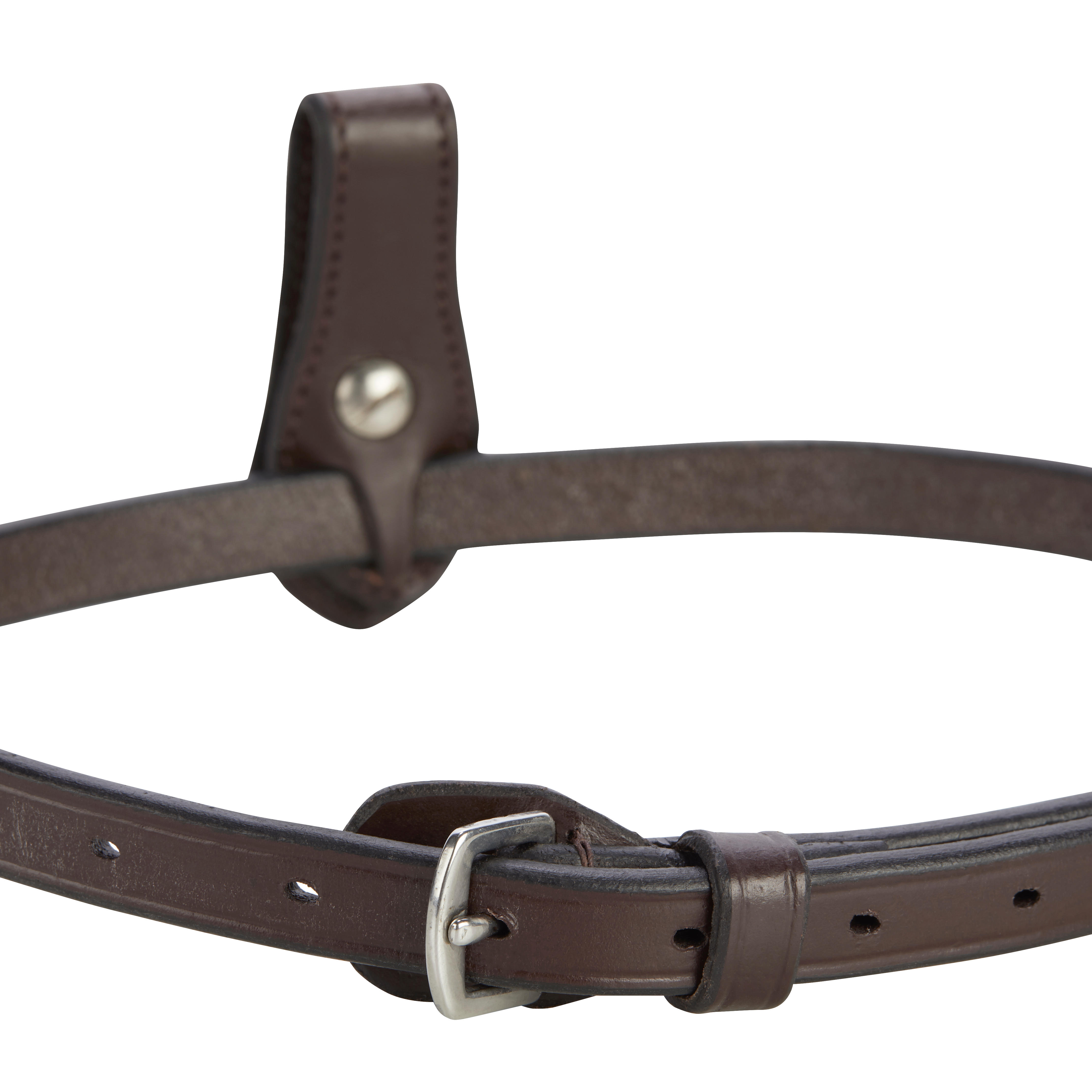 Noseband équitation Cheval - noir