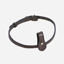 580 Horse Riding Noseband for Horse - Brown